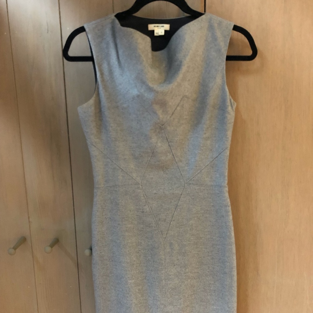 Gray Helmut Lang Sheath Dress Size 0